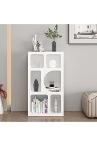 Bohem Kitaplık 90 Cm Mebran - Beyaz